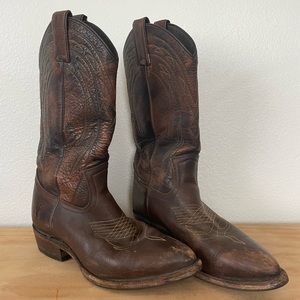 FRYE billy pull on western cowboy boots 🤠